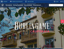 Tablet Screenshot of burlingame.org